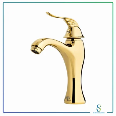 شیر روشویی مدل آرنیکا طلایی