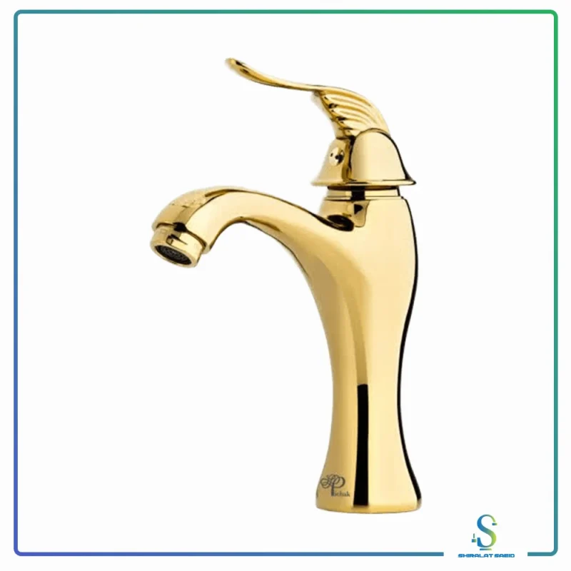 شیر روشویی مدل آرنیکا طلایی