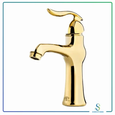 شیر روشویی مدل سروینا طلایی