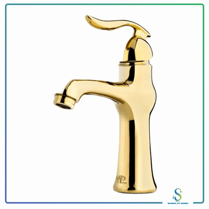 شیر روشویی مدل سروینا طلایی