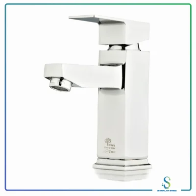 شیر روشویی مدل فلت کروم